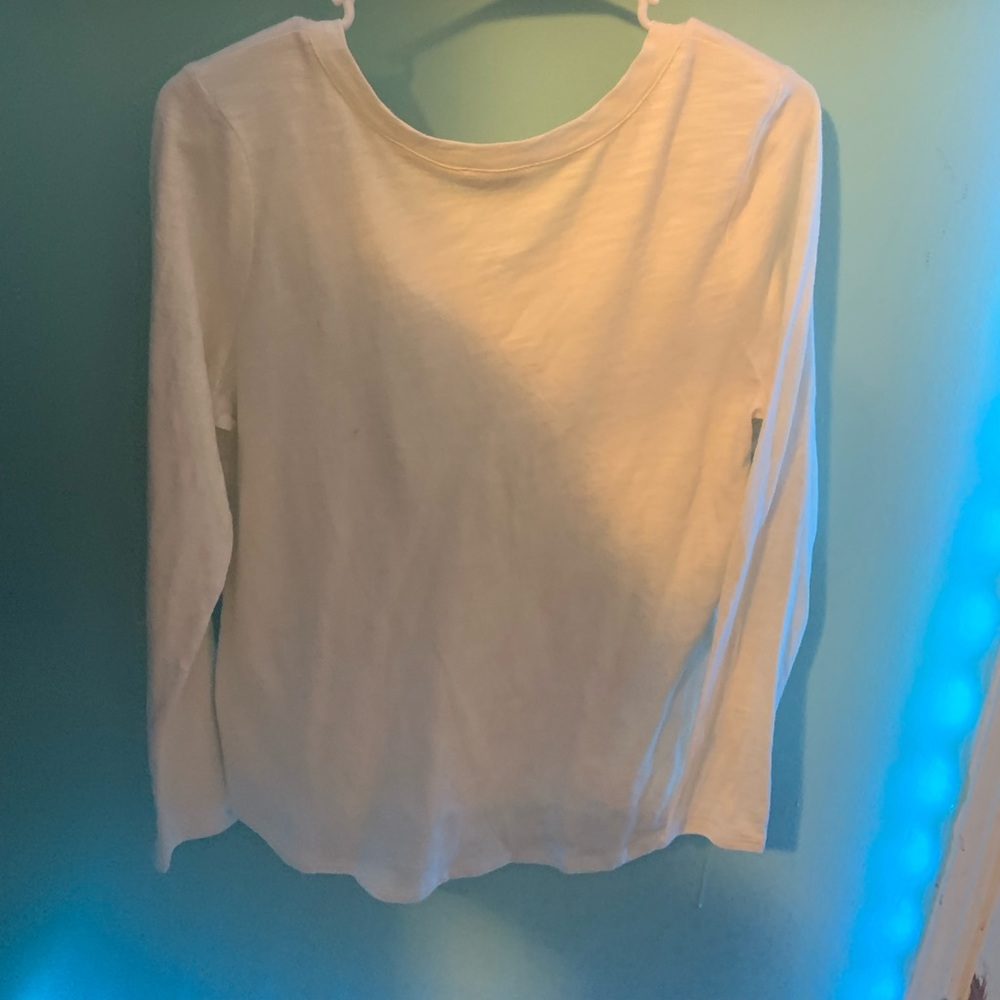 True craft size small cream longsleeve t shirt